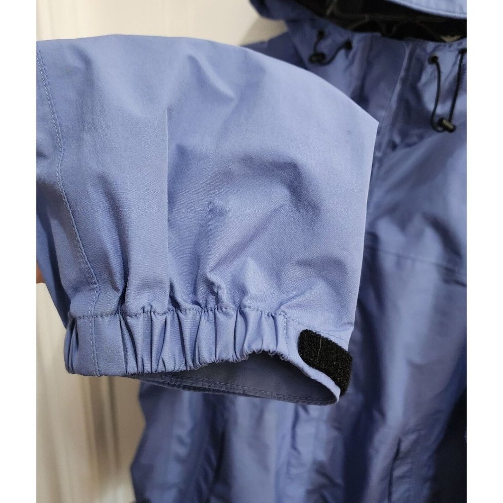 Bass Pro Shop Gore Tex Paclite‎ Blue Windbreaker Hooded Jacket Mens Size Large - Picture 7 of 14